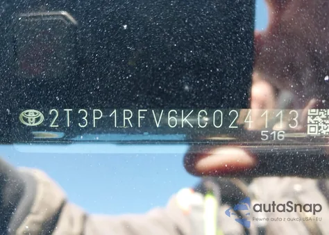 2019 Toyota Rav4 Xle из США, поврежденный, VIN 2T3P1RFV6KC024113